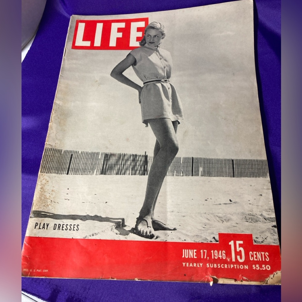 Vintage LIFE Magazine June 1946 - Picture 1 of 6